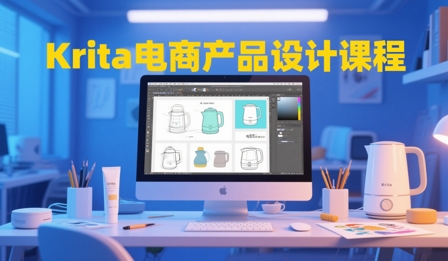 大梦老师·Krita电商产品设计课程-浩文网创
