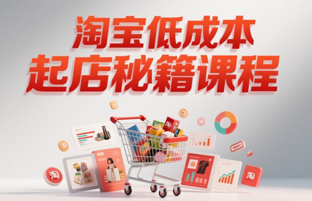 子枫老师·淘宝低成本起店系统课-浩文网创