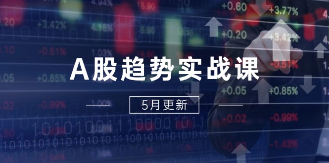 A股趋势实战课：主力动向+政策红利，2025全年策略5月更新-浩文网创