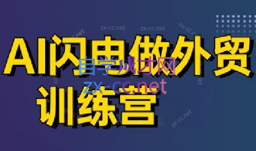 大卫·AI闪电做外贸训练营(更新5月)-浩文网创
