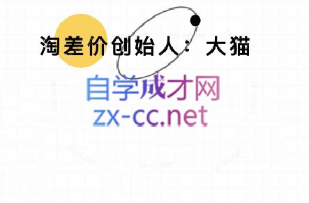 大猫淘差价课程(部分更新5月)-浩文网创