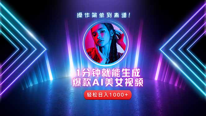 2025年最强副业：用AI做短视频，从零开始打造爆款账号！-浩文网创